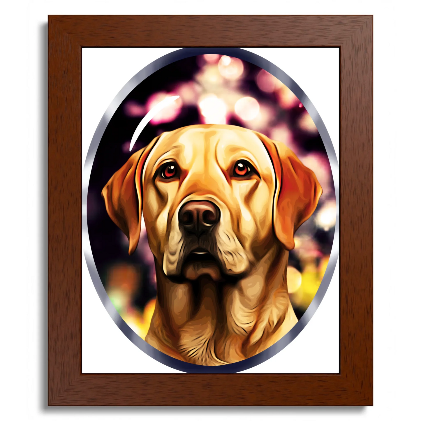01 01 B Frame 8x10 Brown Front