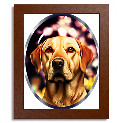 01 01 B Frame 8x10 Brown Front