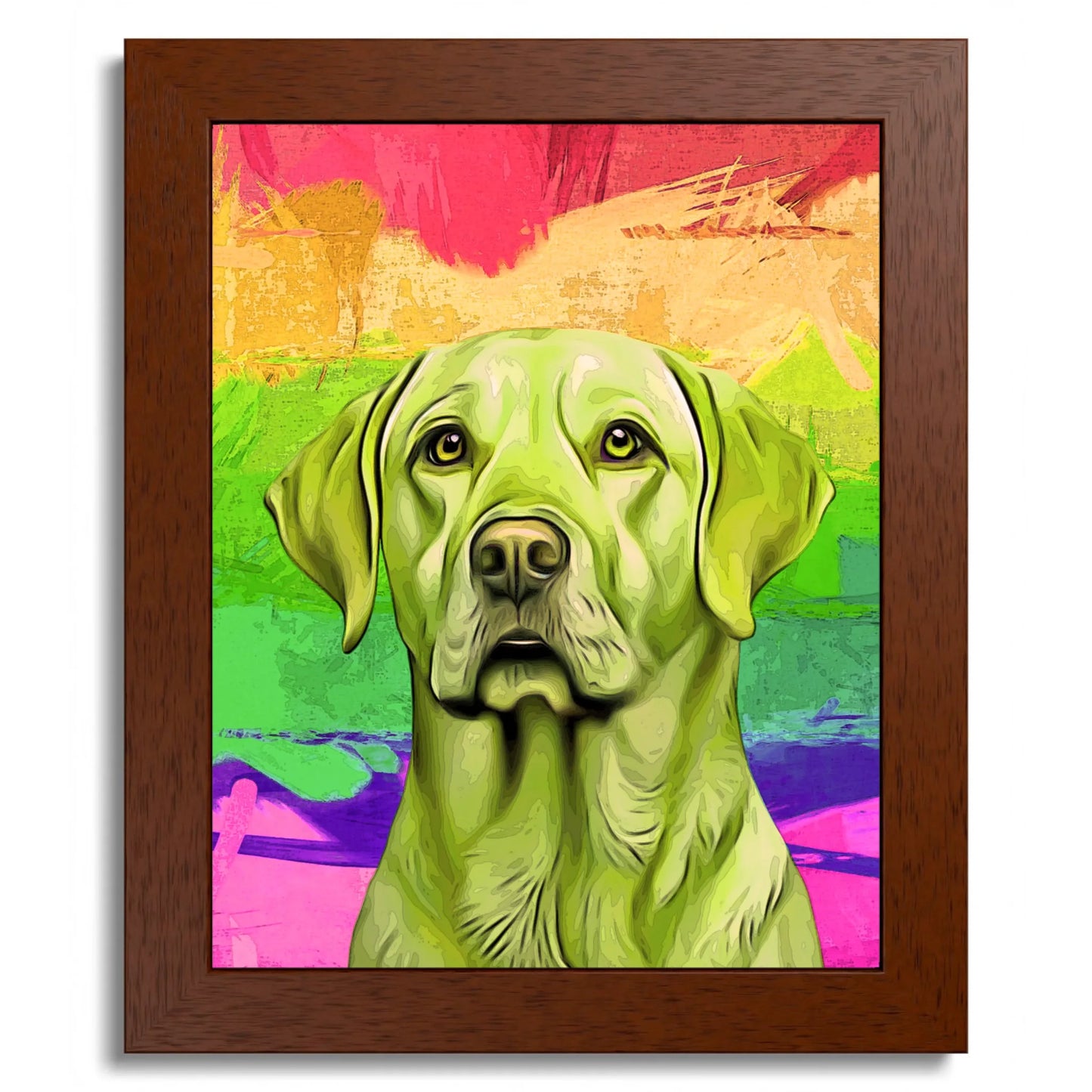 01 01 B Frame 8x10 Brown Front