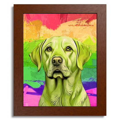 01 01 B Frame 8x10 Brown Front