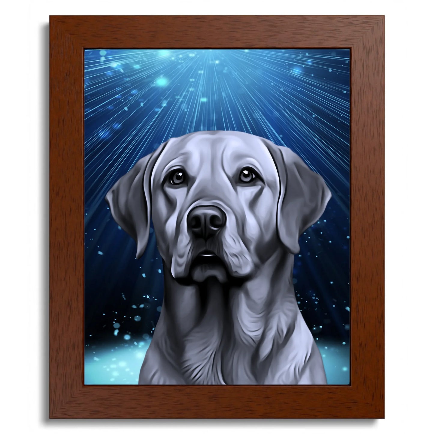 01 01 B Frame 8x10 Brown Front