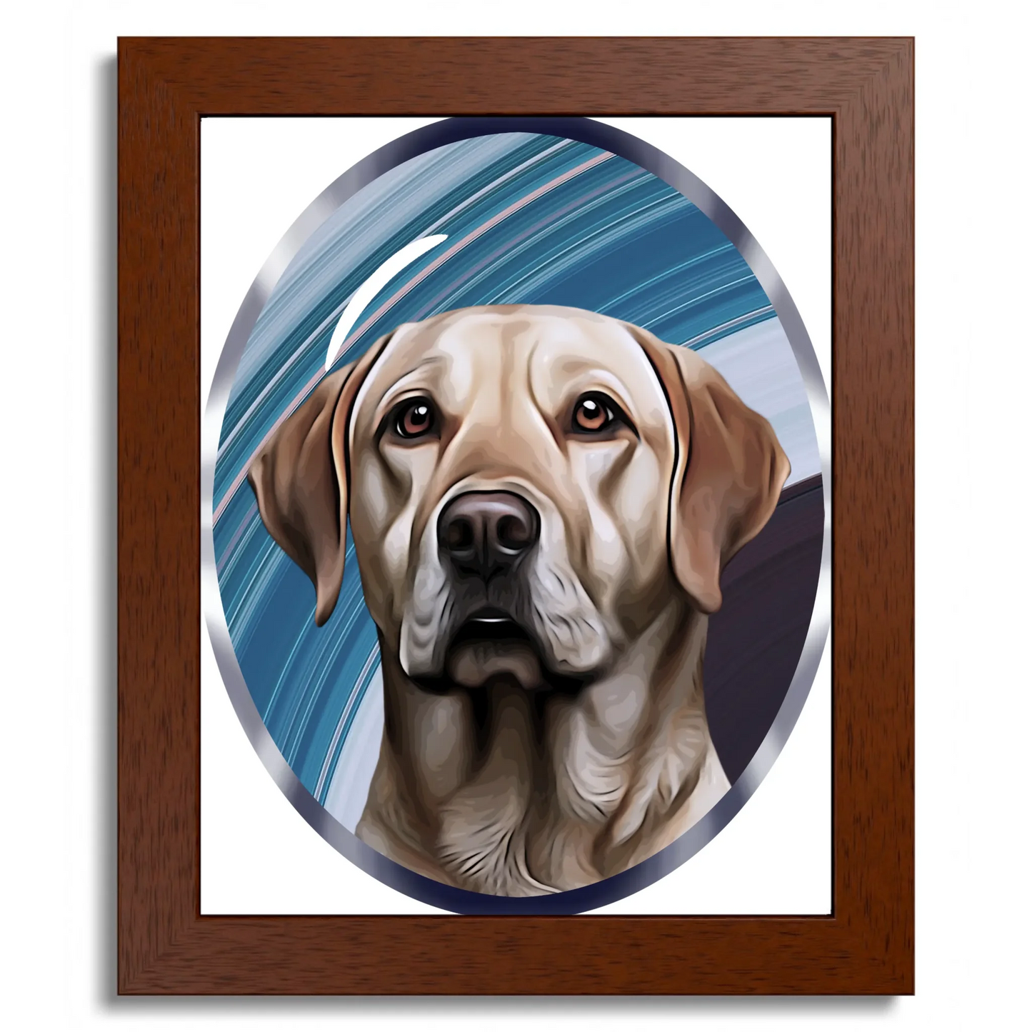 01 01 B Frame 8x10 Brown Front