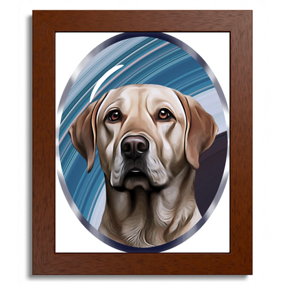 01 01 B Frame 8x10 Brown Front