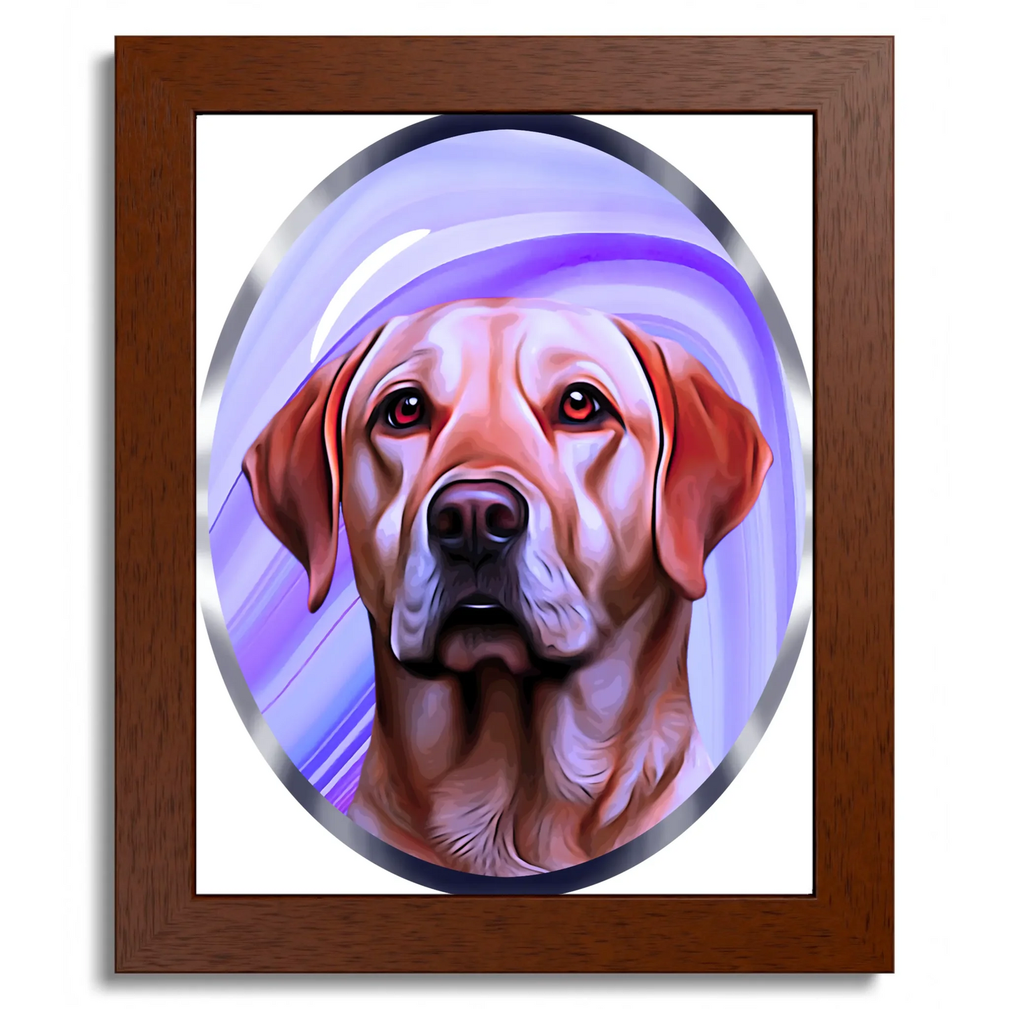 01 01 B Frame 8x10 Brown Front