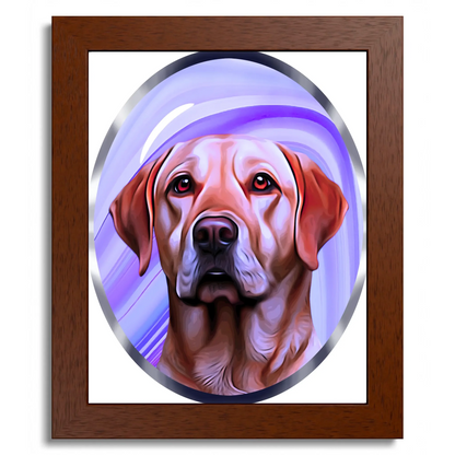 01 01 B Frame 8x10 Brown Front