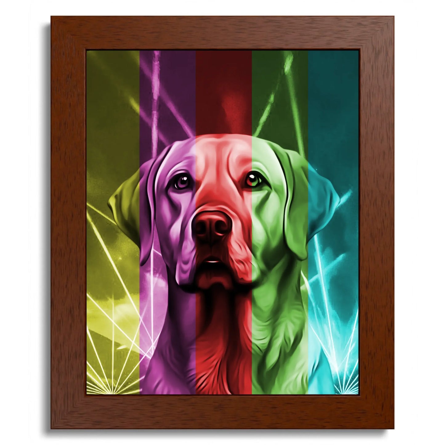 01 01 B Frame 8x10 Brown Front