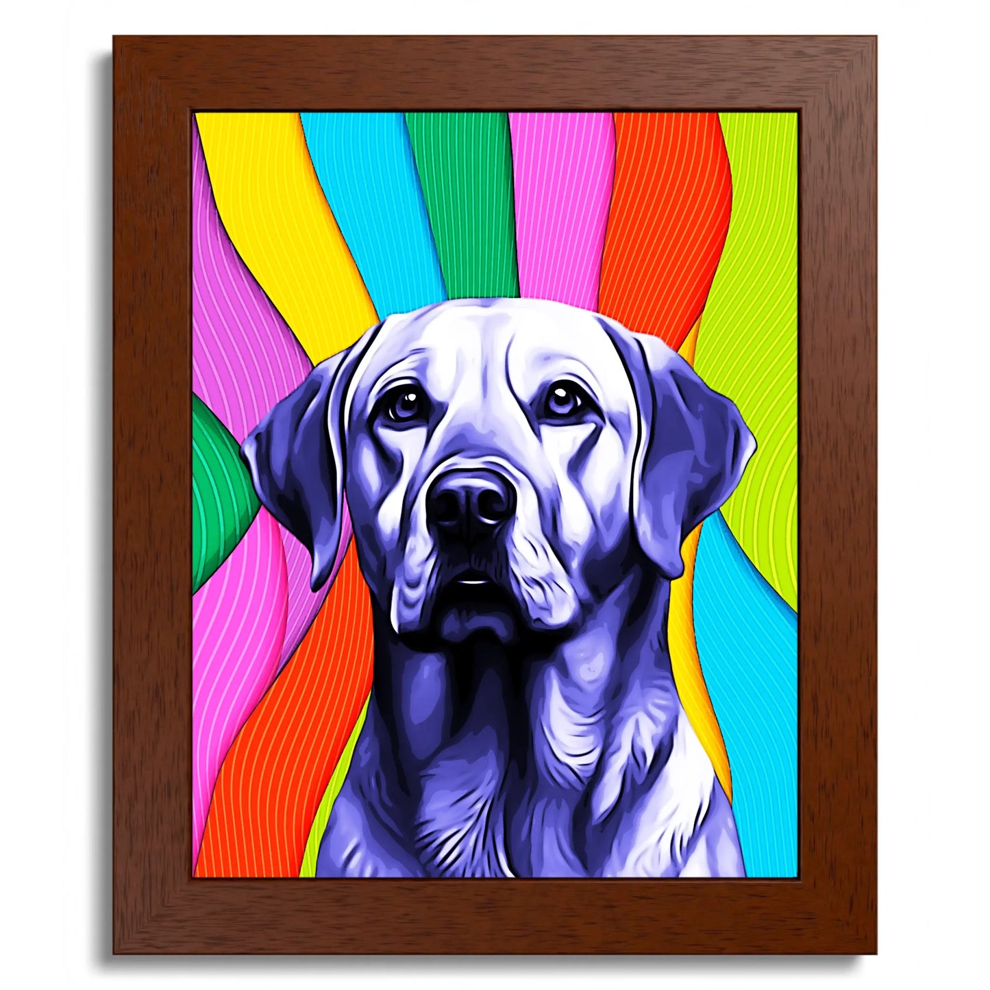 01 01 B Frame 8x10 Brown Front