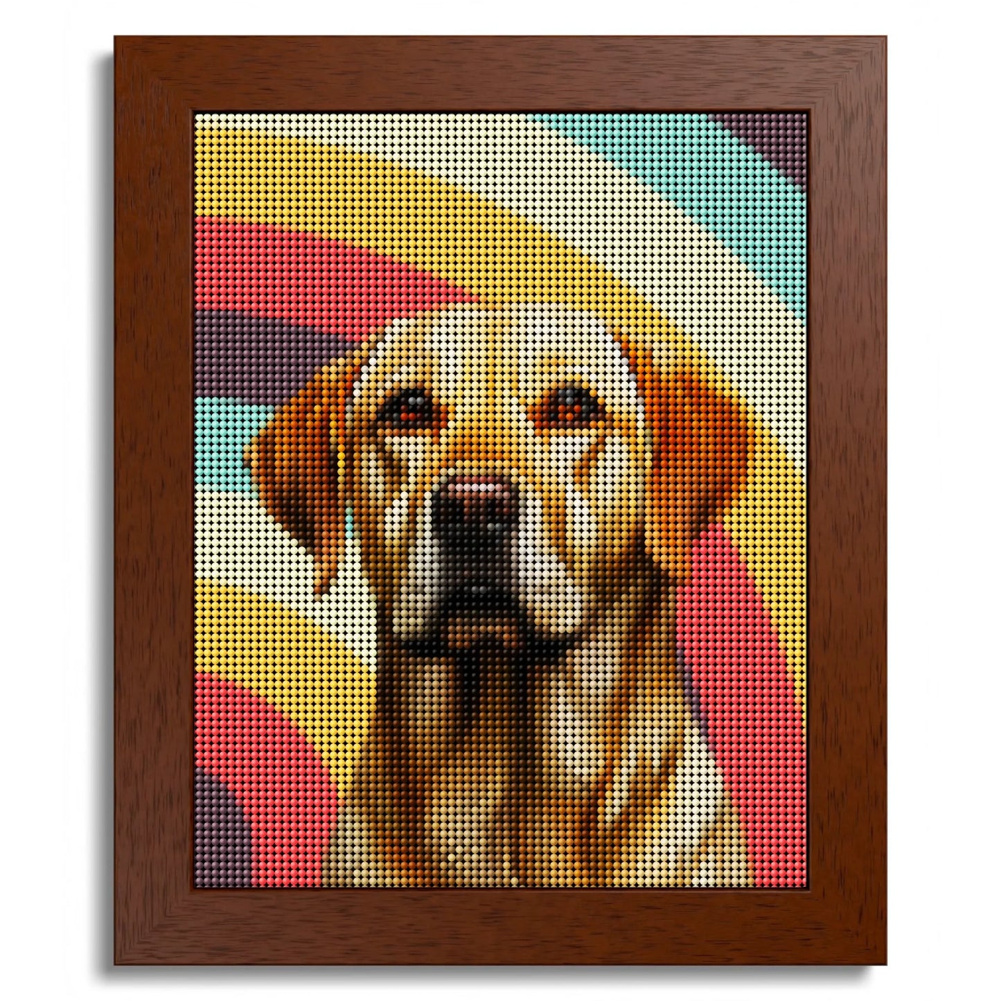 01 01 B Frame 8x10 Brown Front