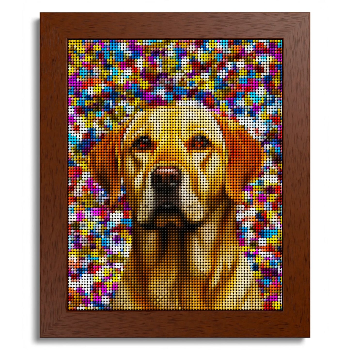 01 01 B Frame 8x10 Brown Front