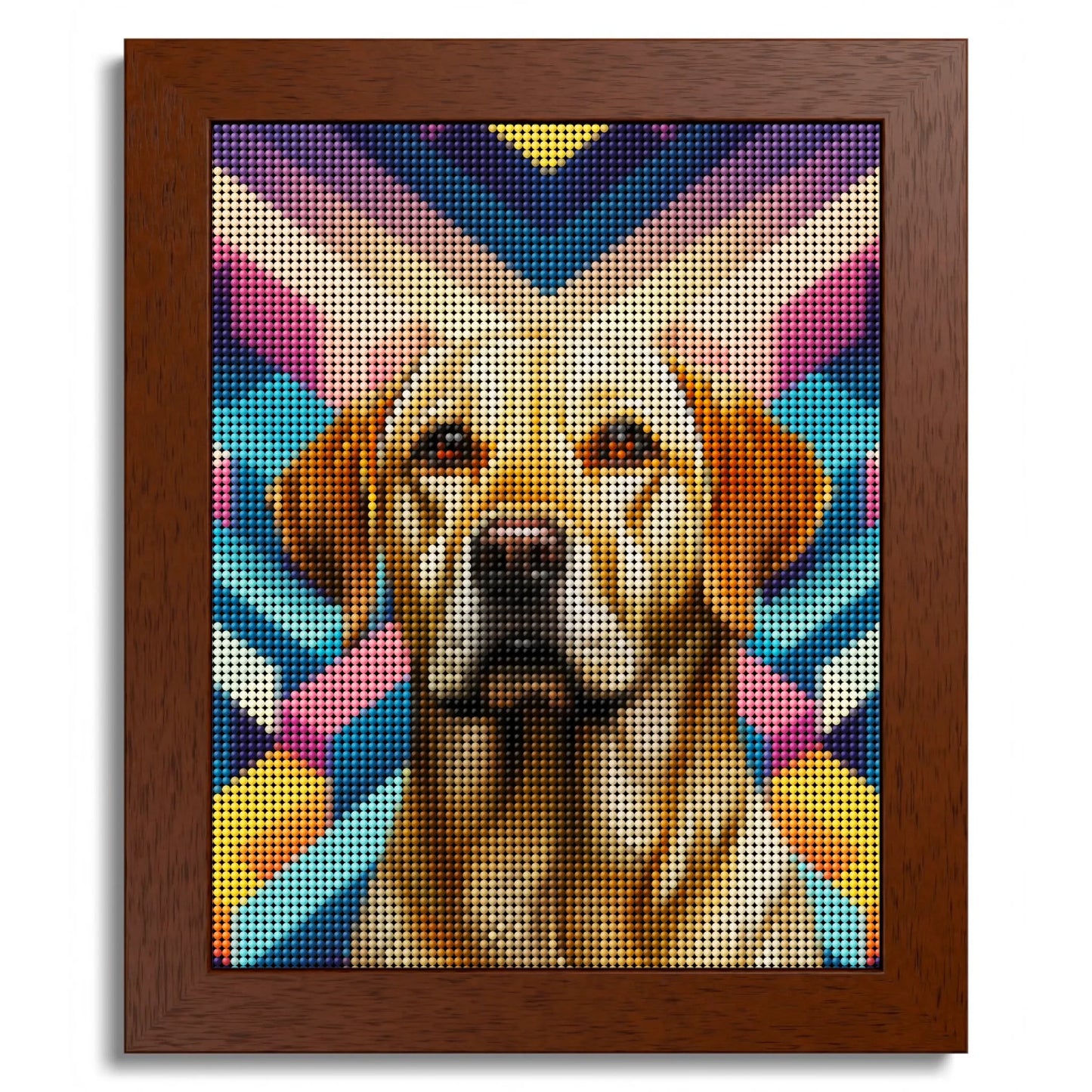 01 01 B Frame 8x10 Brown Front