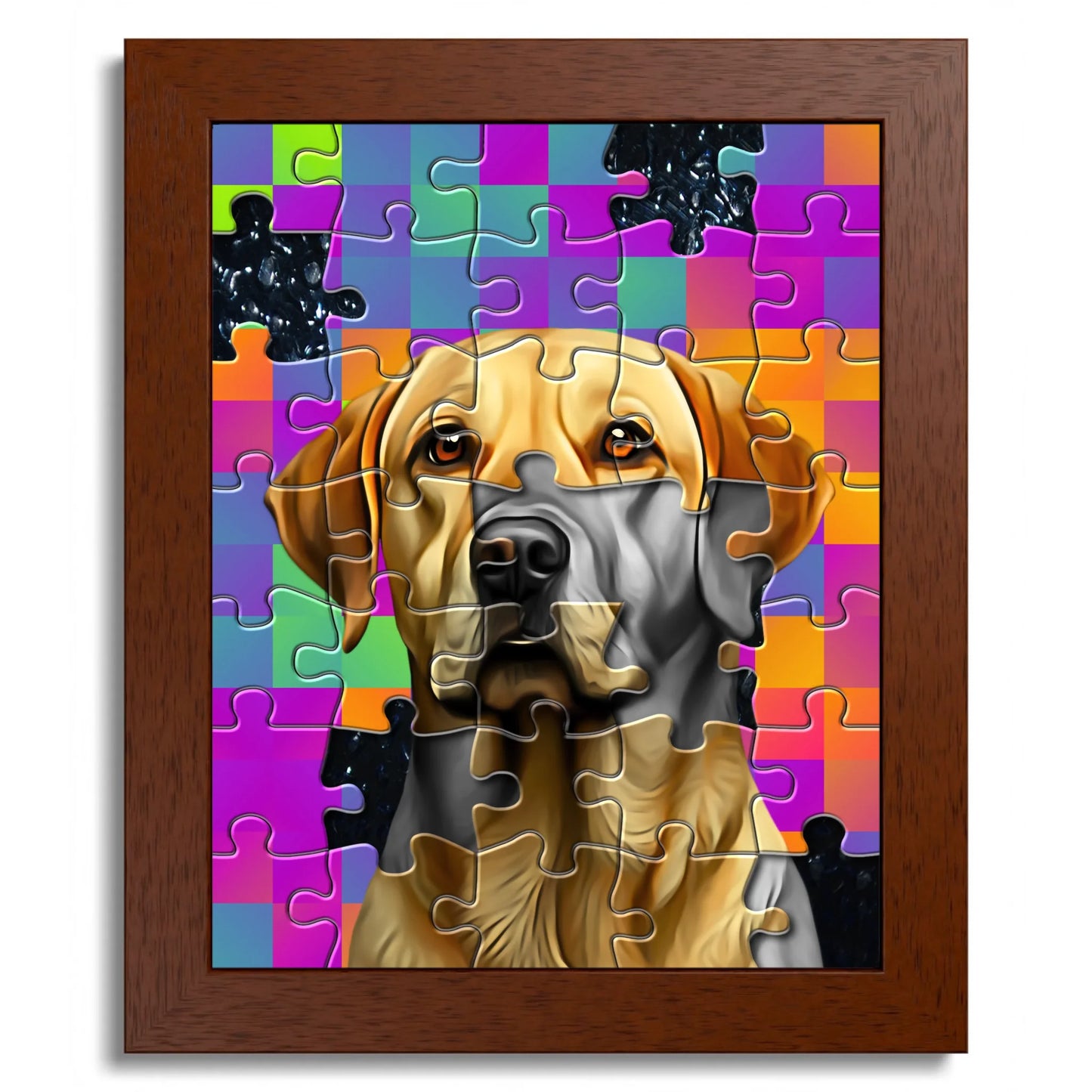 01 01 B Frame 8x10 Brown Front