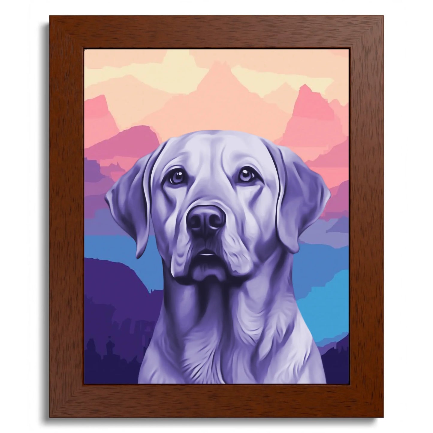01 01 B Frame 8x10 Brown Front