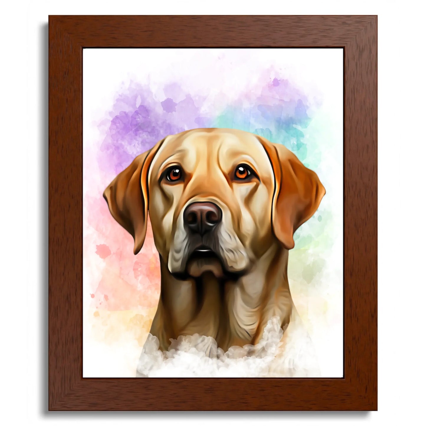 01 01 B Frame 8x10 Brown Front