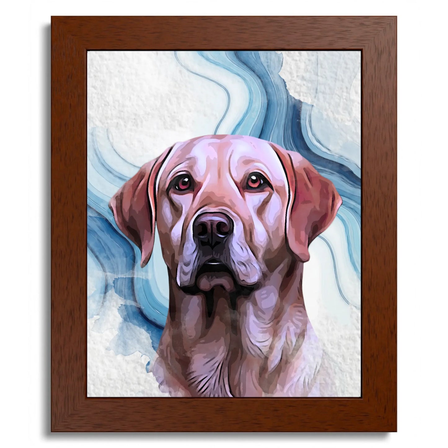 01 01 B Frame 8x10 Brown Front