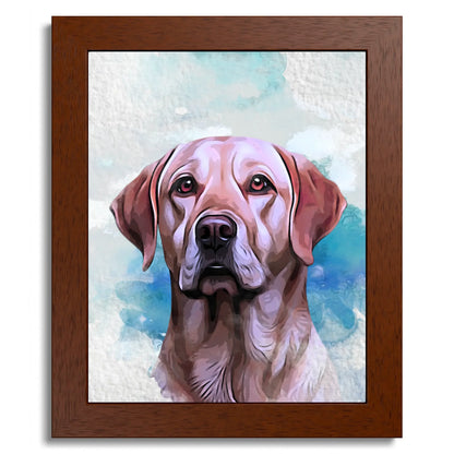 01 01 B Frame 8x10 Brown Front