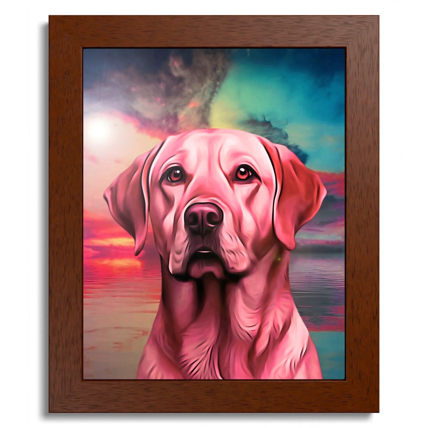 01 01 B Frame 8x10 Brown Front