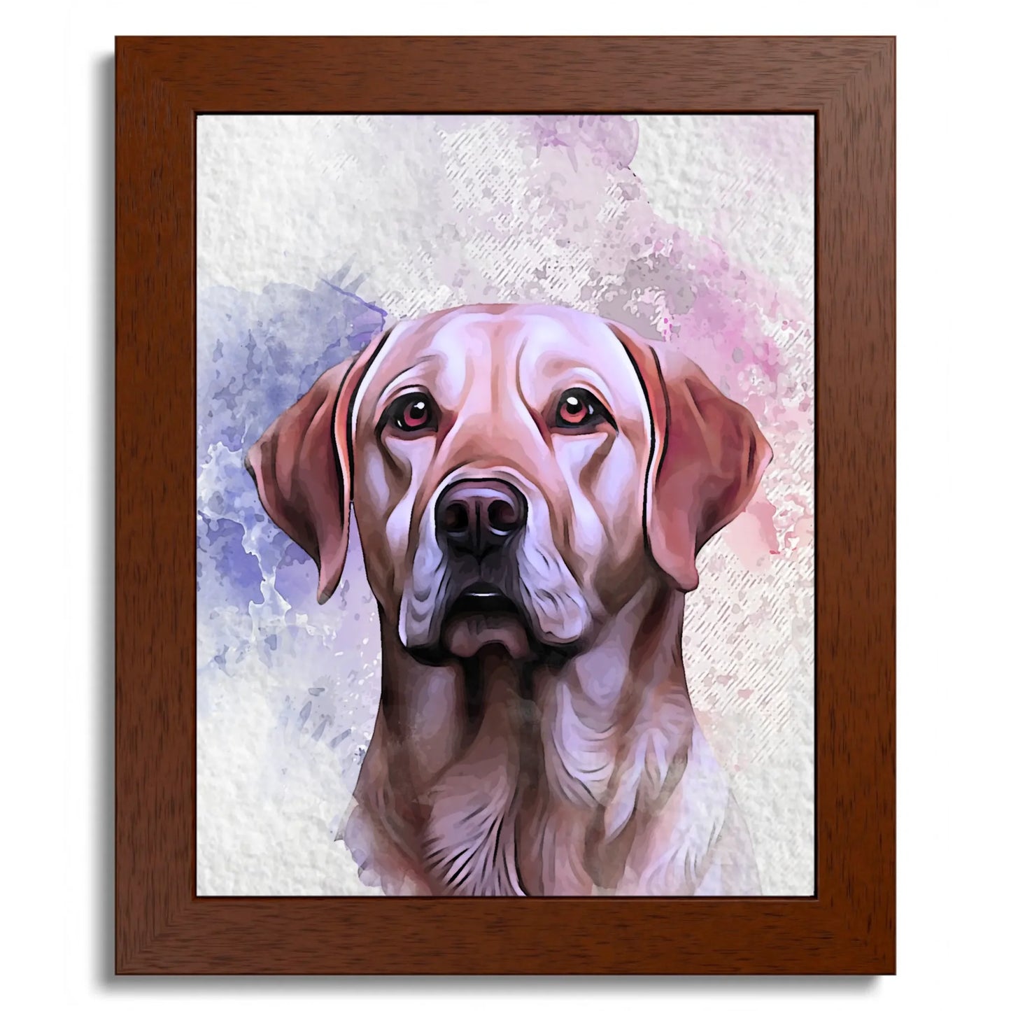 01 01 B Frame 8x10 Brown Front