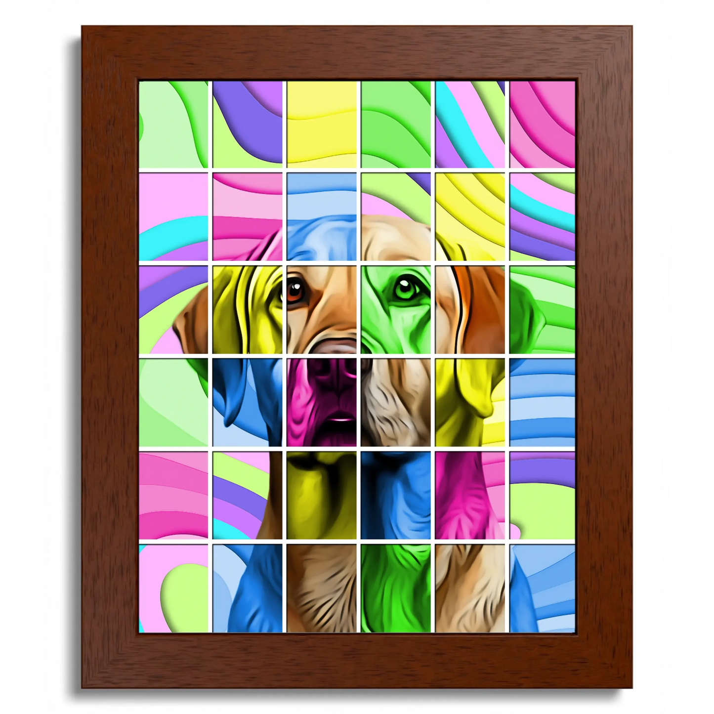 01 01 B Frame 8x10 Brown Front