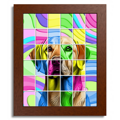 01 01 B Frame 8x10 Brown Front