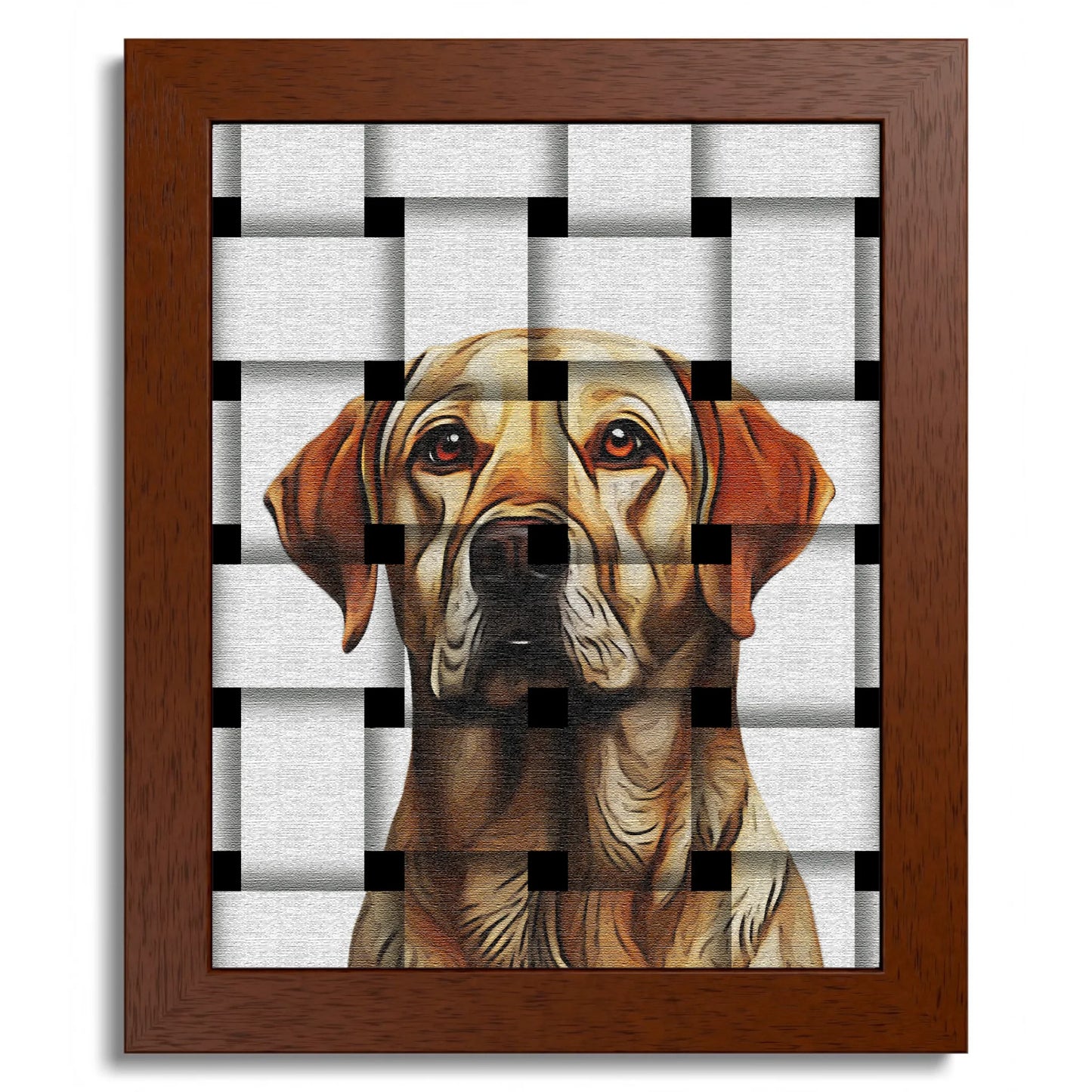 01 01 B Frame 8x10 Brown Front