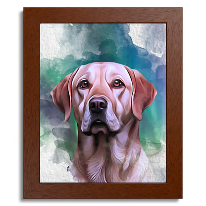 01 01 B Frame 8x10 Brown Front