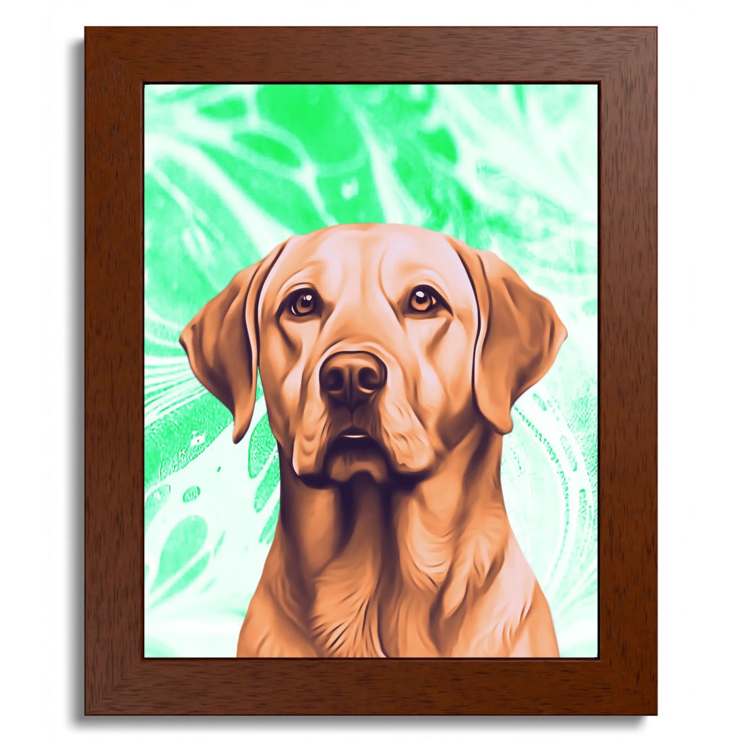 01 01 B Frame 8x10 Brown Front