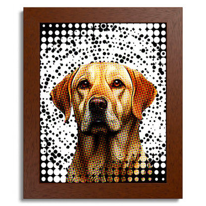 01 01 B Frame 8x10 Brown Front