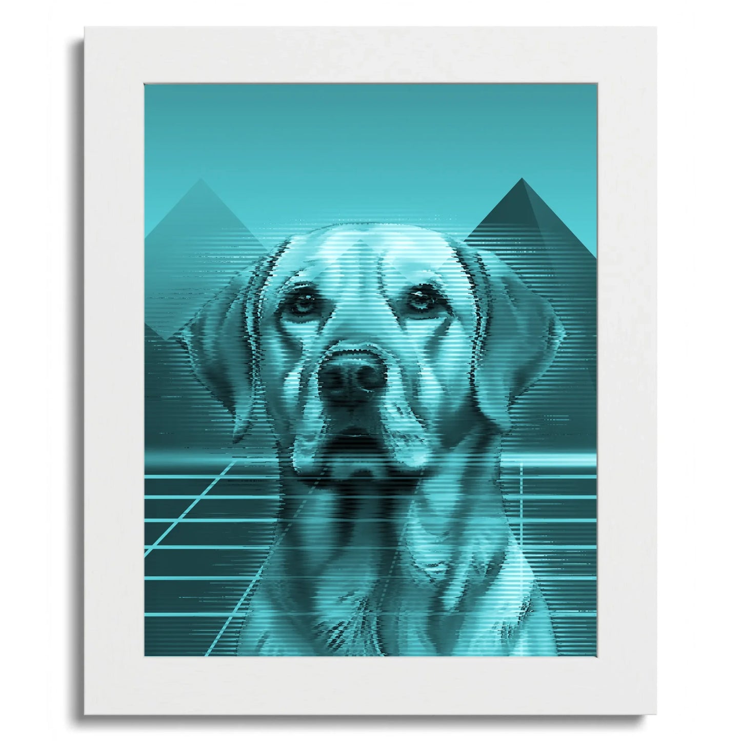 01 01 C Frame 8x10 White Front