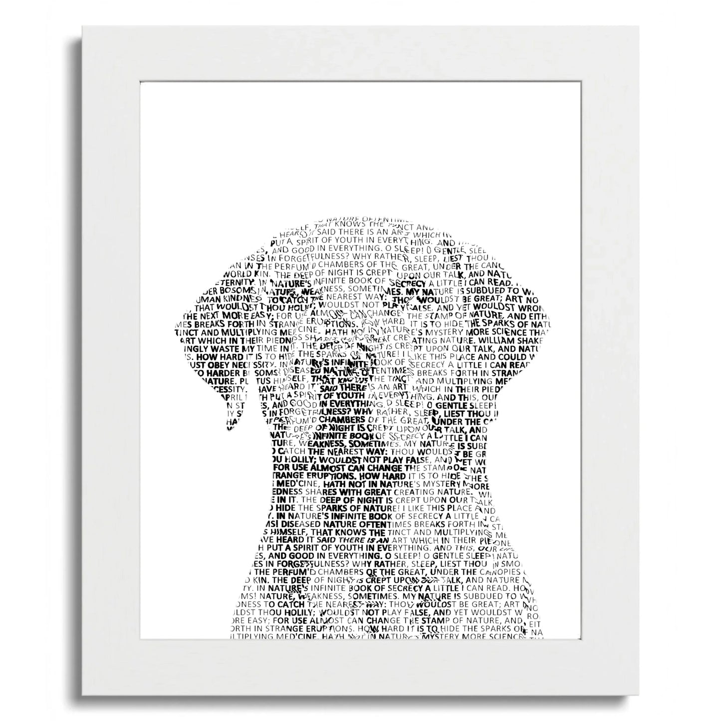 01 01 C Frame 8x10 White Front
