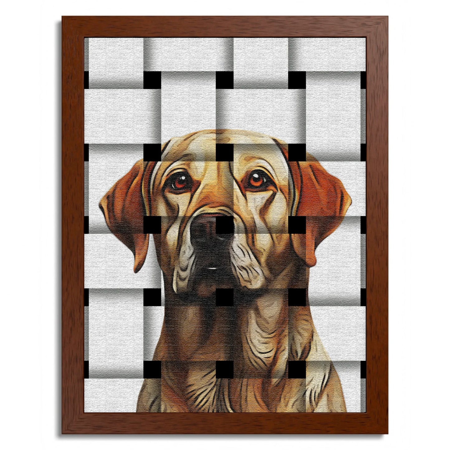 01 02 B Frame 12x16 Brown Front