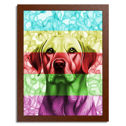 01 02 B Frame 12x16 Brown Front