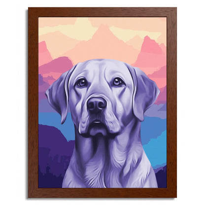 01 02 B Frame 12x16 Brown Front