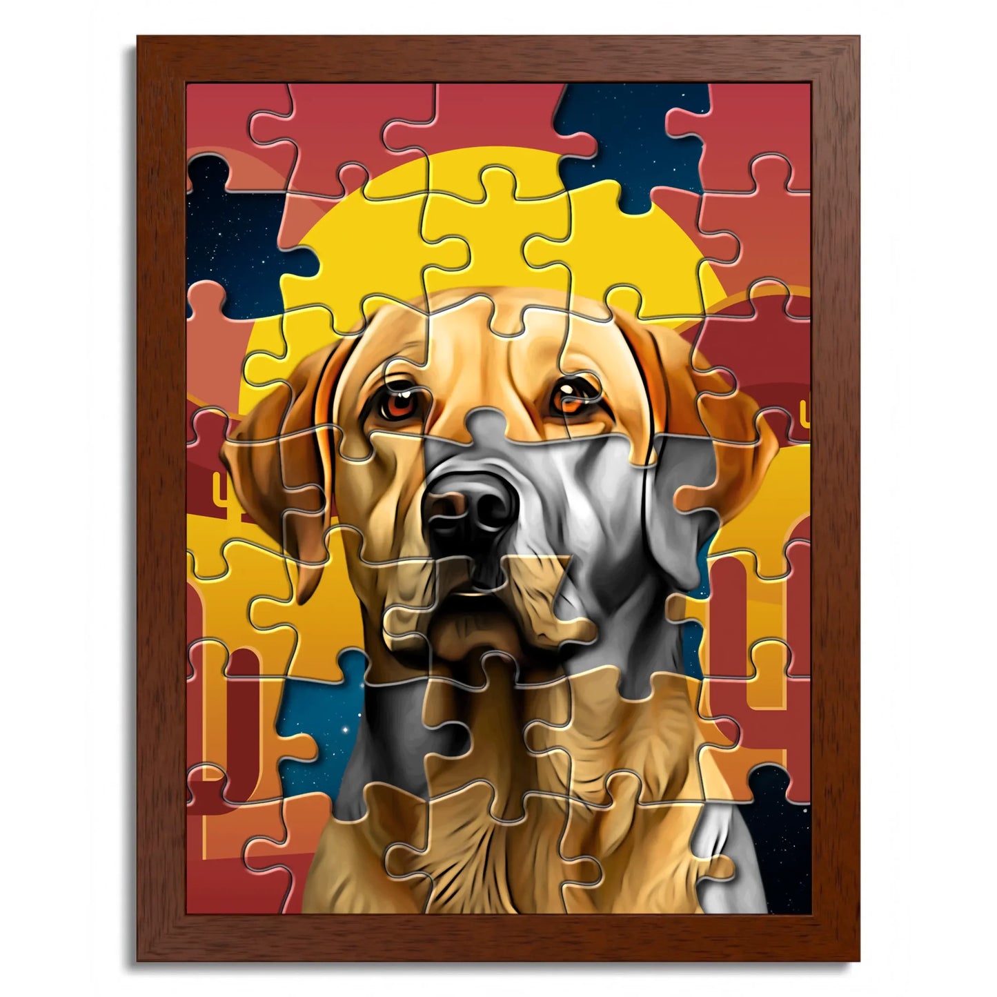 01 02 B Frame 12x16 Brown Front