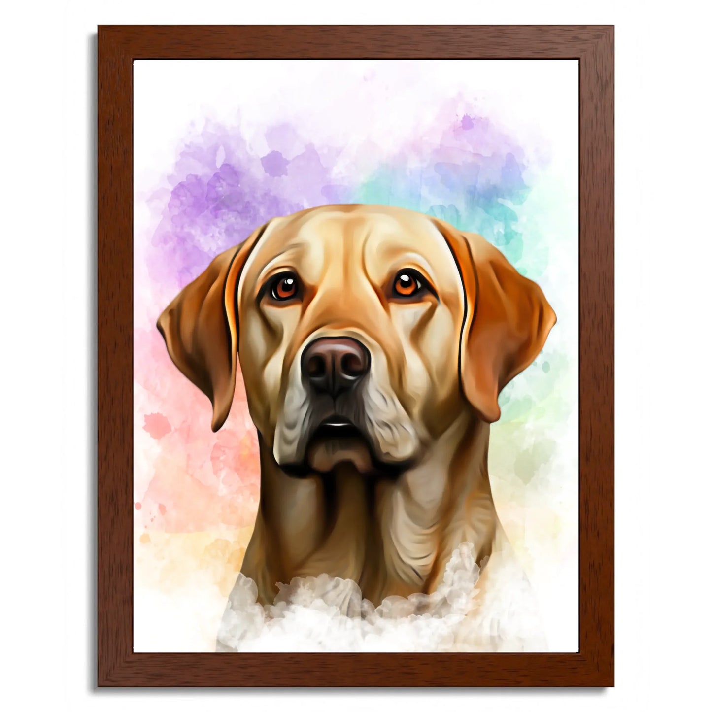 01 02 B Frame 12x16 Brown Front