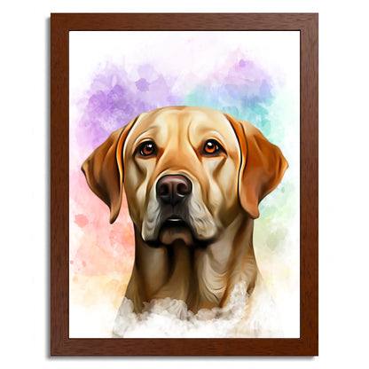 01 02 B Frame 12x16 Brown Front