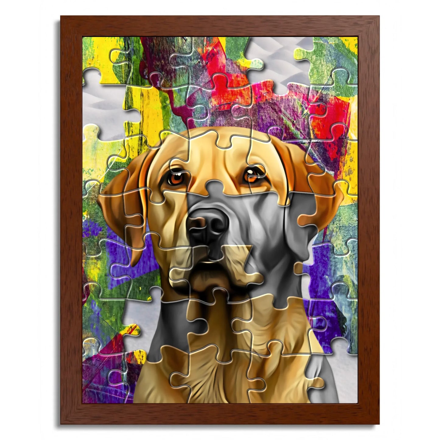 01 02 B Frame 12x16 Brown Front
