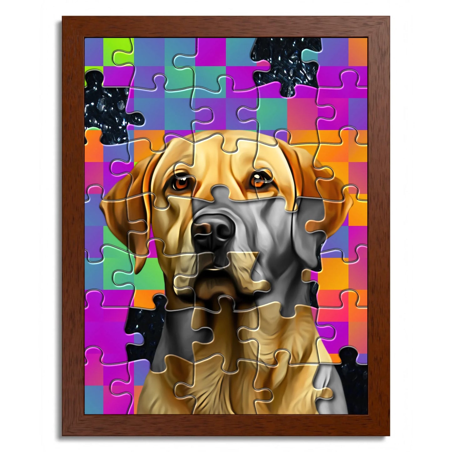 01 02 B Frame 12x16 Brown Front