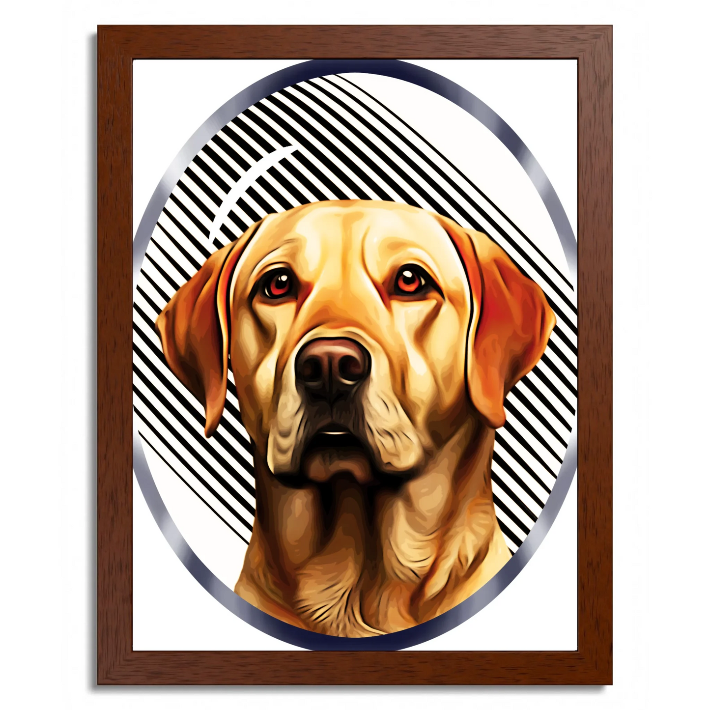 01 02 B Frame 12x16 Brown Front