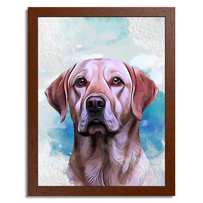 01 02 B Frame 12x16 Brown Front