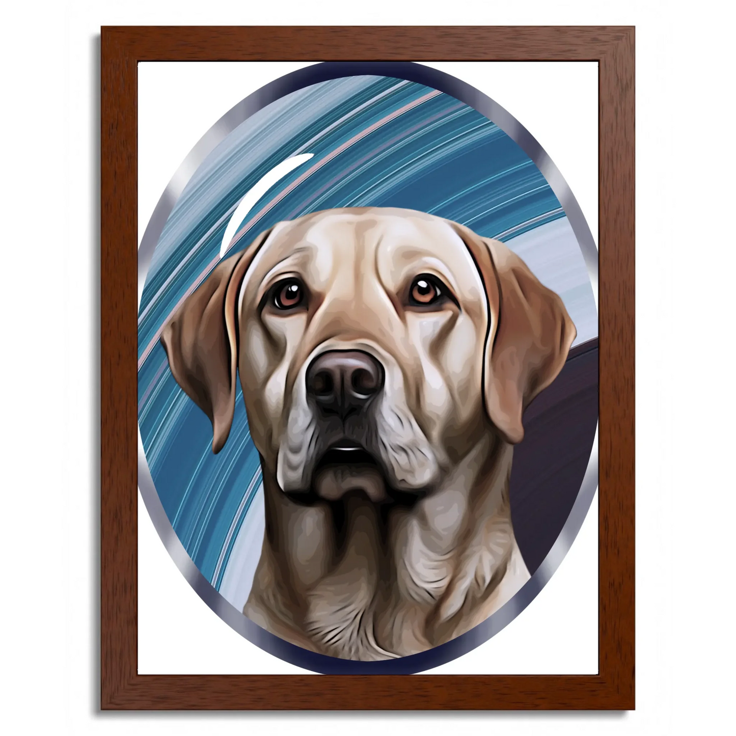 01 02 B Frame 12x16 Brown Front