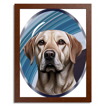 01 02 B Frame 12x16 Brown Front