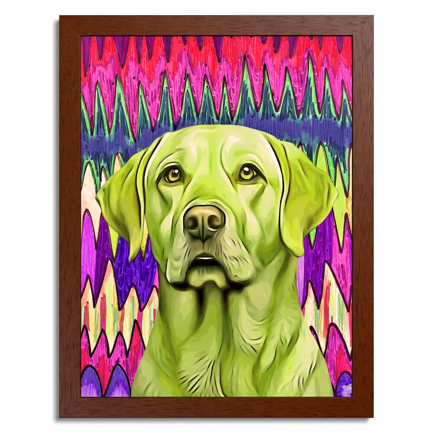 01 02 B Frame 12x16 Brown Front