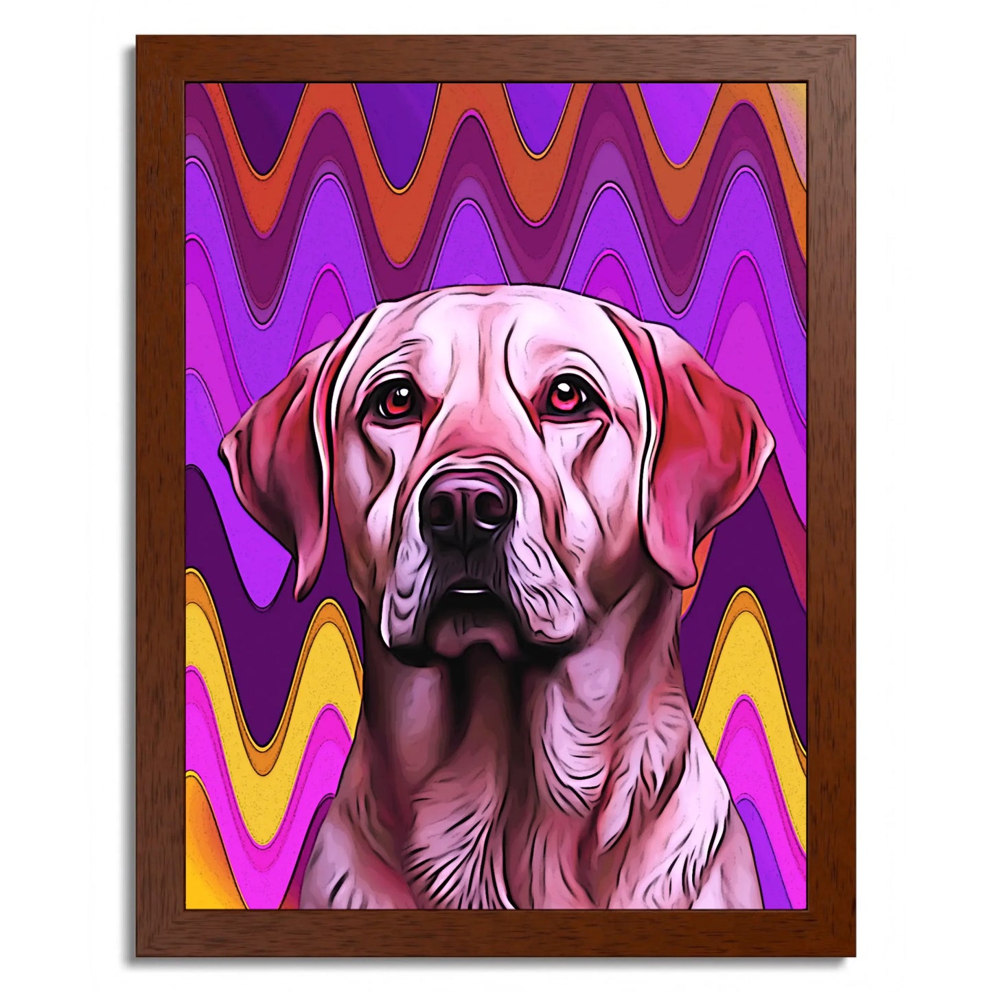 01 02 B Frame 12x16 Brown Front