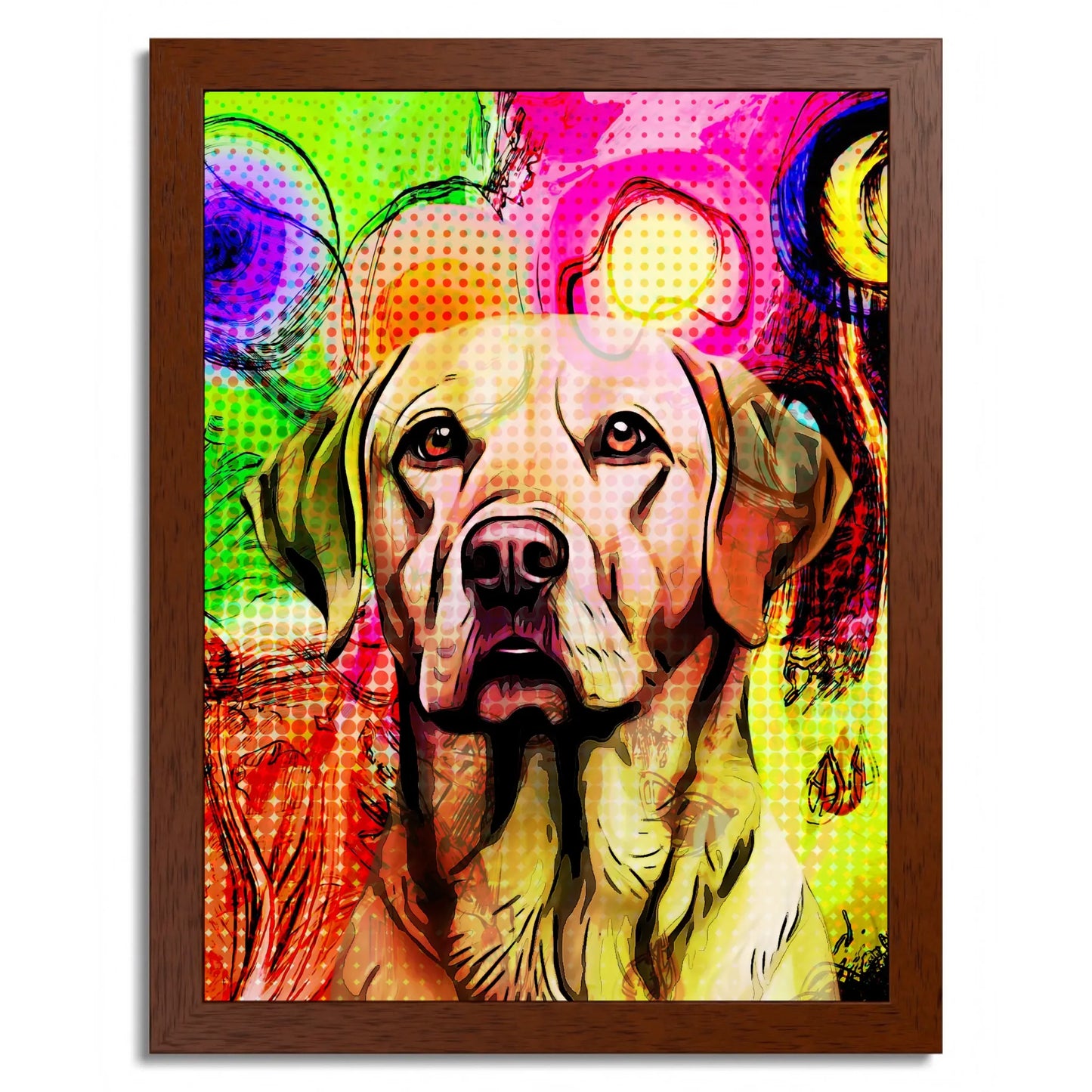 01 02 B Frame 12x16 Brown Front