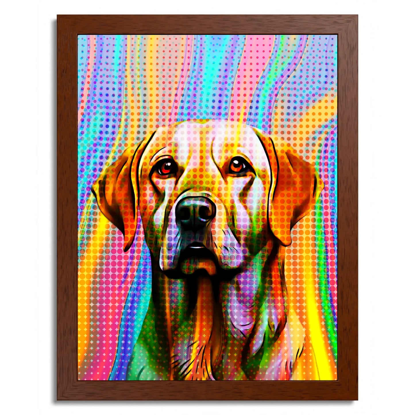 01 02 B Frame 12x16 Brown Front