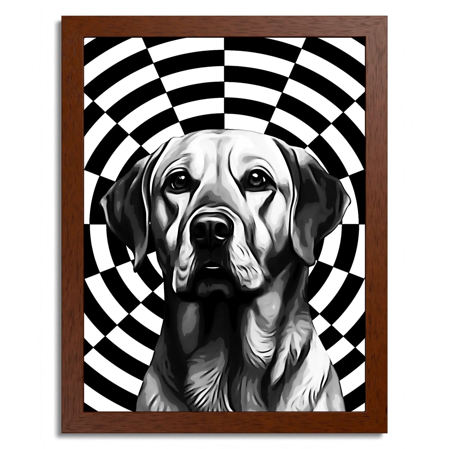 01 02 B Frame 12x16 Brown Front
