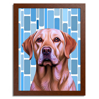 01 02 B Frame 12x16 Brown Front