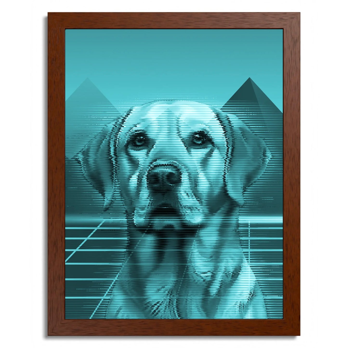 01 02 B Frame 12x16 Brown Front