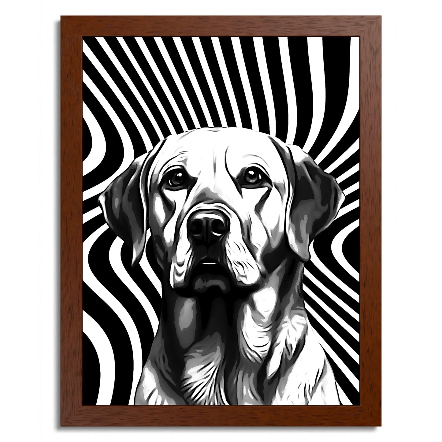 01 02 B Frame 12x16 Brown Front