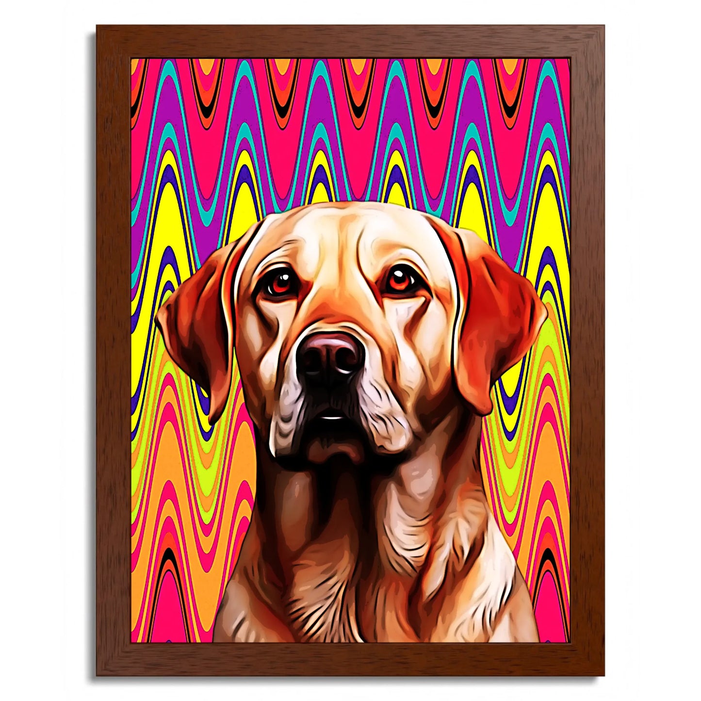 01 02 B Frame 12x16 Brown Front